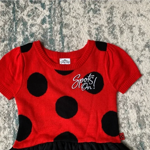 Lady Bug “Miraculous” child 6 - 6x dress - New - Picture 5 of 5
